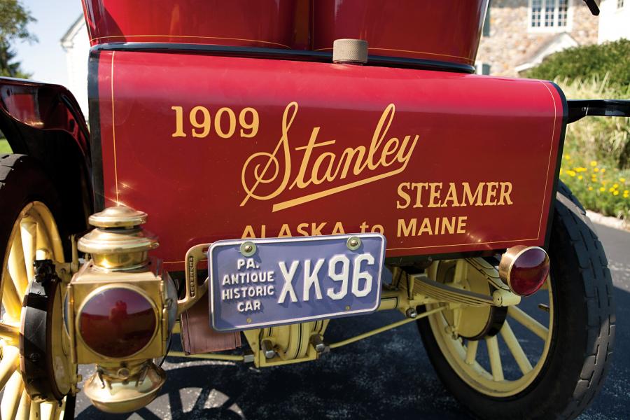 Багажник Stanley Model R Roadster 1909 года  (фото 9 из 17)